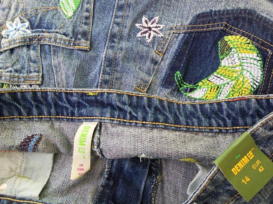 20180508_094243.jpg Denim Co. Rozmiar 42 Kolor Granatowy Spódnica Mini Krótka Materiał Bawełna 100%