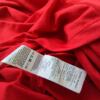 Vero moda Rozmiar S Kolor Czerwony Drapowany dekolt Suknia Balowa Sukienka Wieczorowa Bezrękawnik Do Kolan