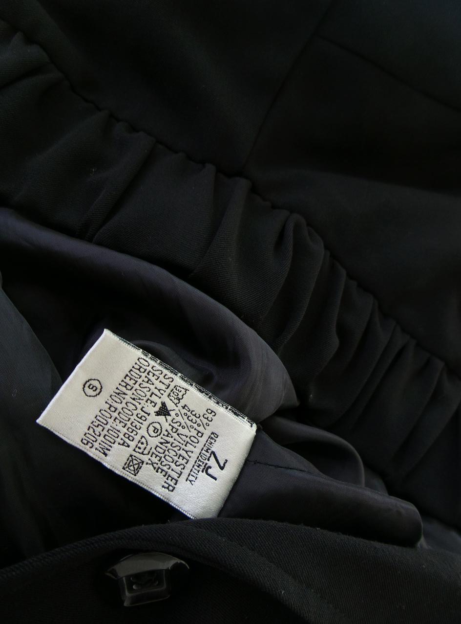 20180509_104717.jpg Zj denim Rozmiar S Kolor Czarny Kołnierz Żakiet z zapięciem Długi rękaw