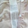 Pull and Bear Rozmiar M Kolor Kremowy W serek Kardigan Zapinany Krótki rękaw Materiał Bawełna Cienka dzianina