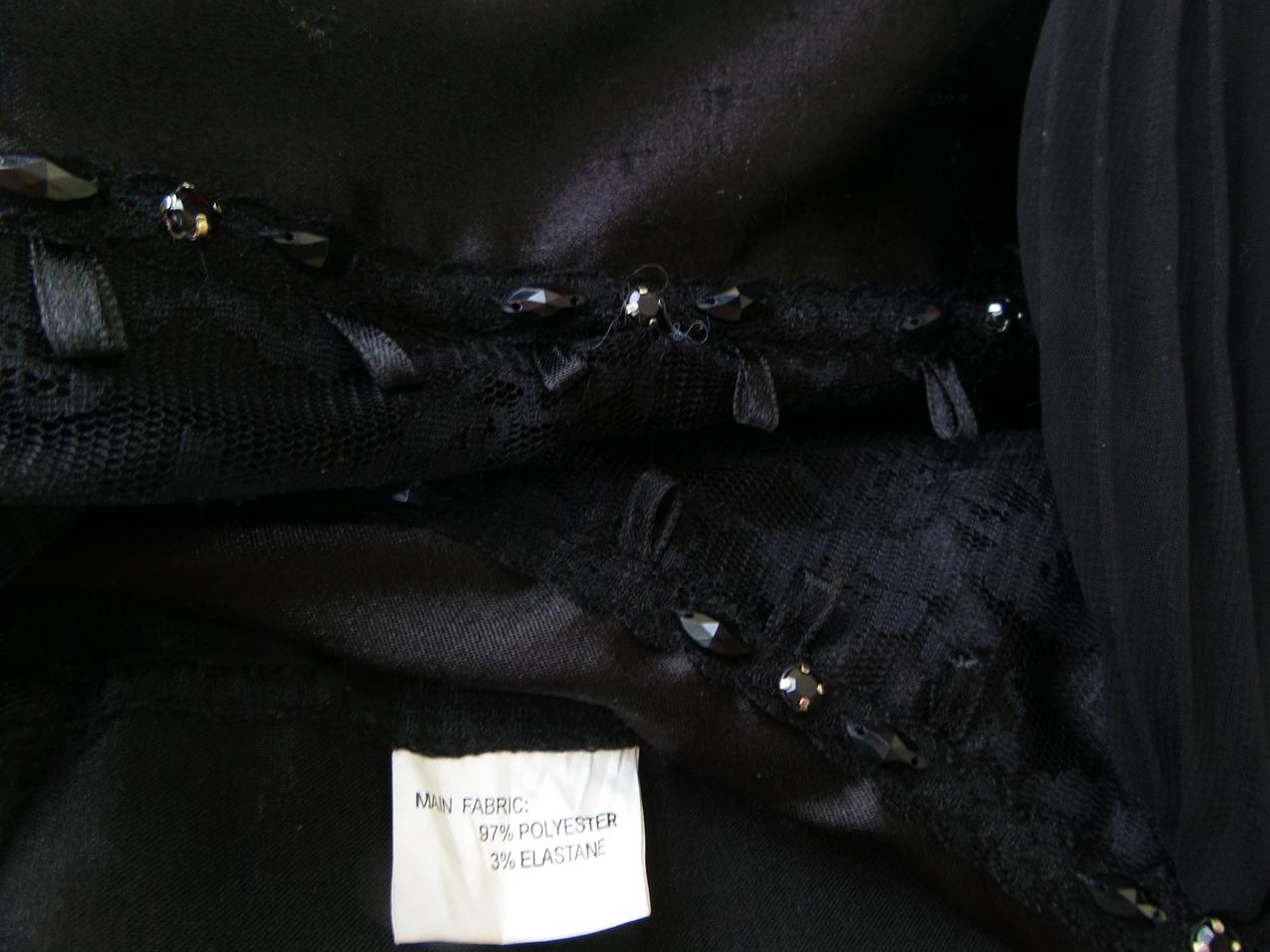 20180510_095257.jpg AX Paris Rozmiar 12 (40) Kolor Czarny Dekolt Serce Bluzka Bezrękawnik