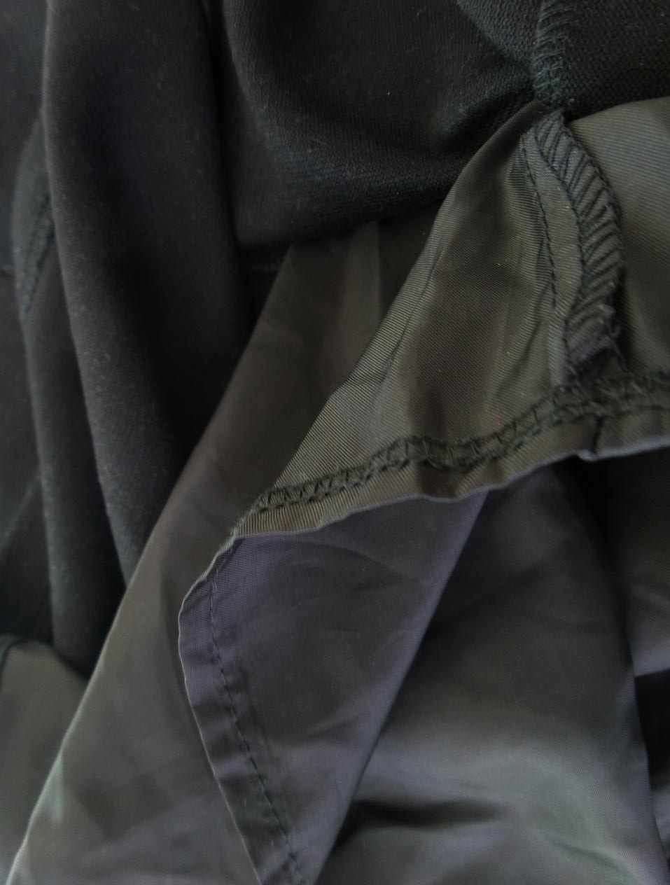 Vintage Rozmiar XXL Kolor Czarny Spódnica Prosta i Ołówkowa Do Kolan