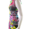 River island Rozmiar 10 (38) Kolor Różowy Okrągły dekolt Sukienka Bodycon Krótki rękaw Do Kolan
