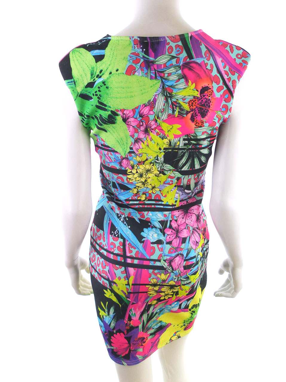 River island Rozmiar 10 (38) Kolor Różowy Okrągły dekolt Sukienka Bodycon Krótki rękaw Do Kolan River island Rozmiar 10 (38) Kolor Różowy Okrągły dekolt Sukienka Bodycon Krótki rękaw Do Kolan