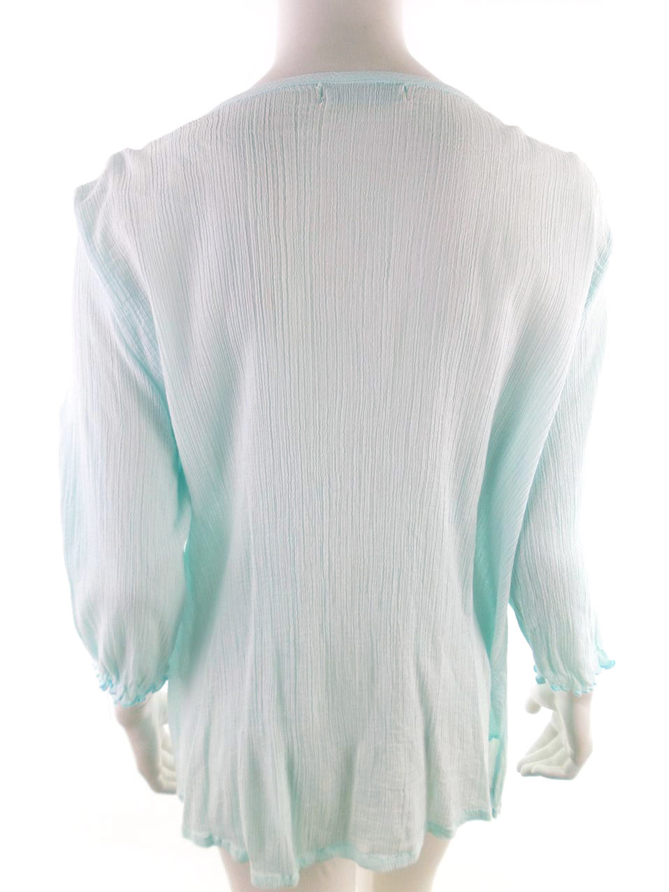 BY LYSGAARD Rozmiar L W serek Tunika Popover Bluzka Rękaw 3/4 BY LYSGAARD Rozmiar L W serek Tunika Popover Bluzka Rękaw 3/4