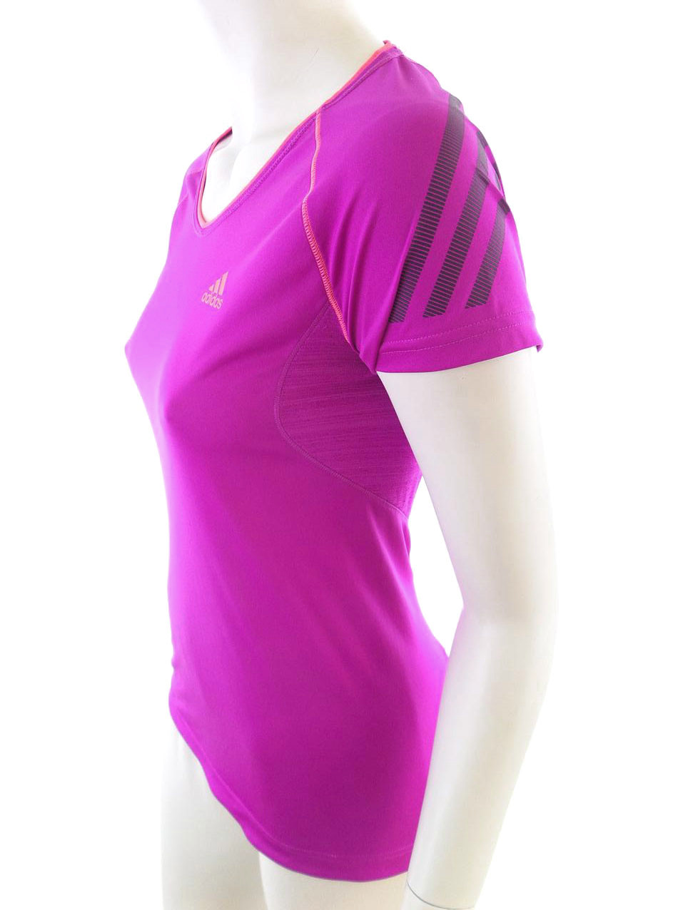 20180515_113206.jpg Adidas Rozmiar XS Kolor Fuksja Okrągły dekolt T-Shirt Krótki rękaw