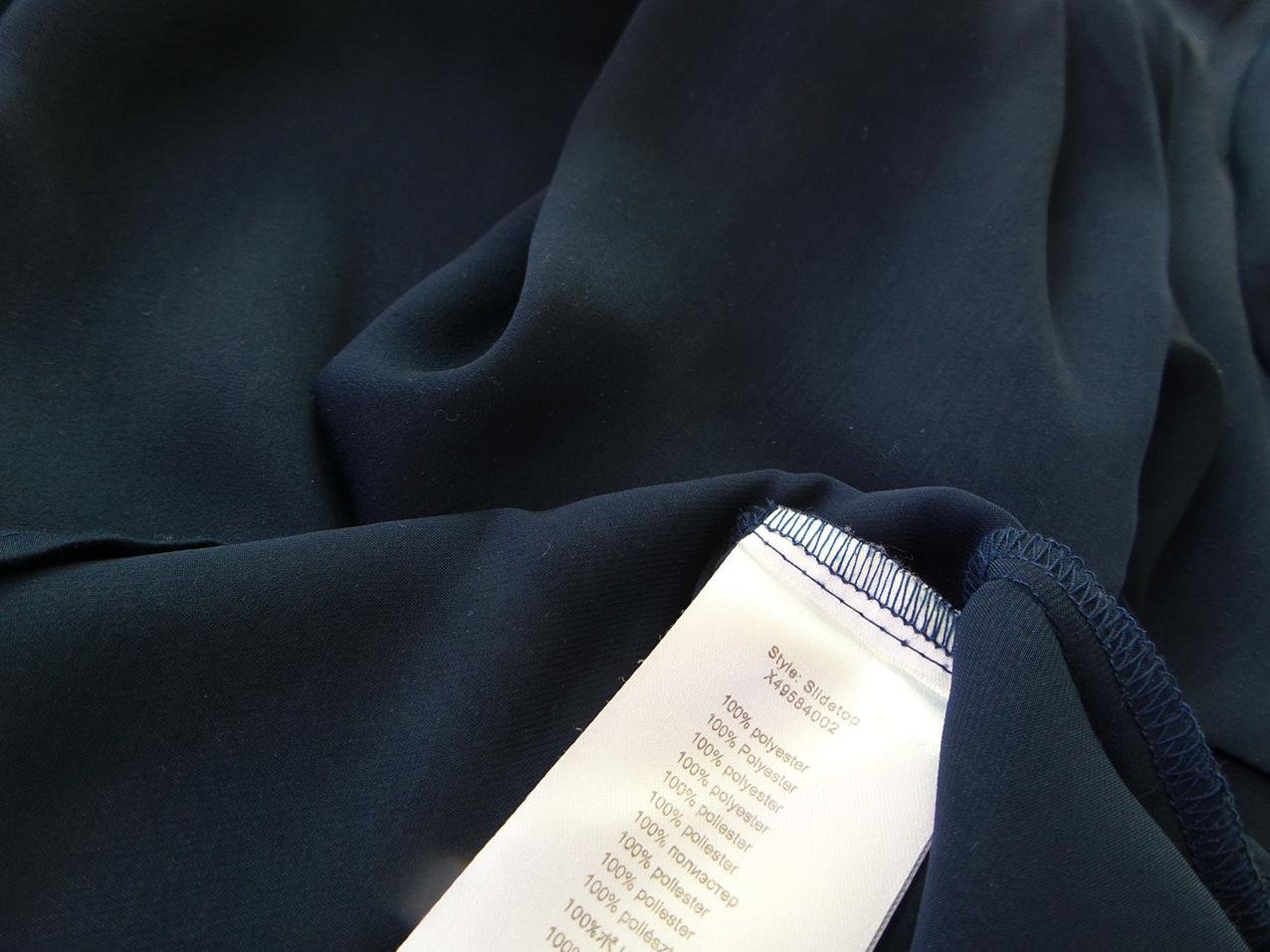 Soaked in luxury Rozmiar S Kolor Granatowy Dekolt U Tunika Bluzka Rękaw 3/4 Soaked in luxury Rozmiar S Kolor Granatowy Dekolt U Tunika Bluzka Rękaw 3/4