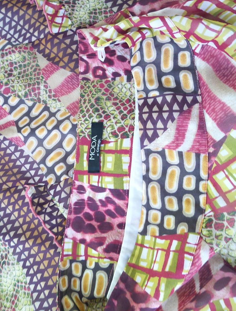 20180516_094922.jpg Moda at George Rozmiar 42 Kolor Różowy A-Line Spódnica Midi