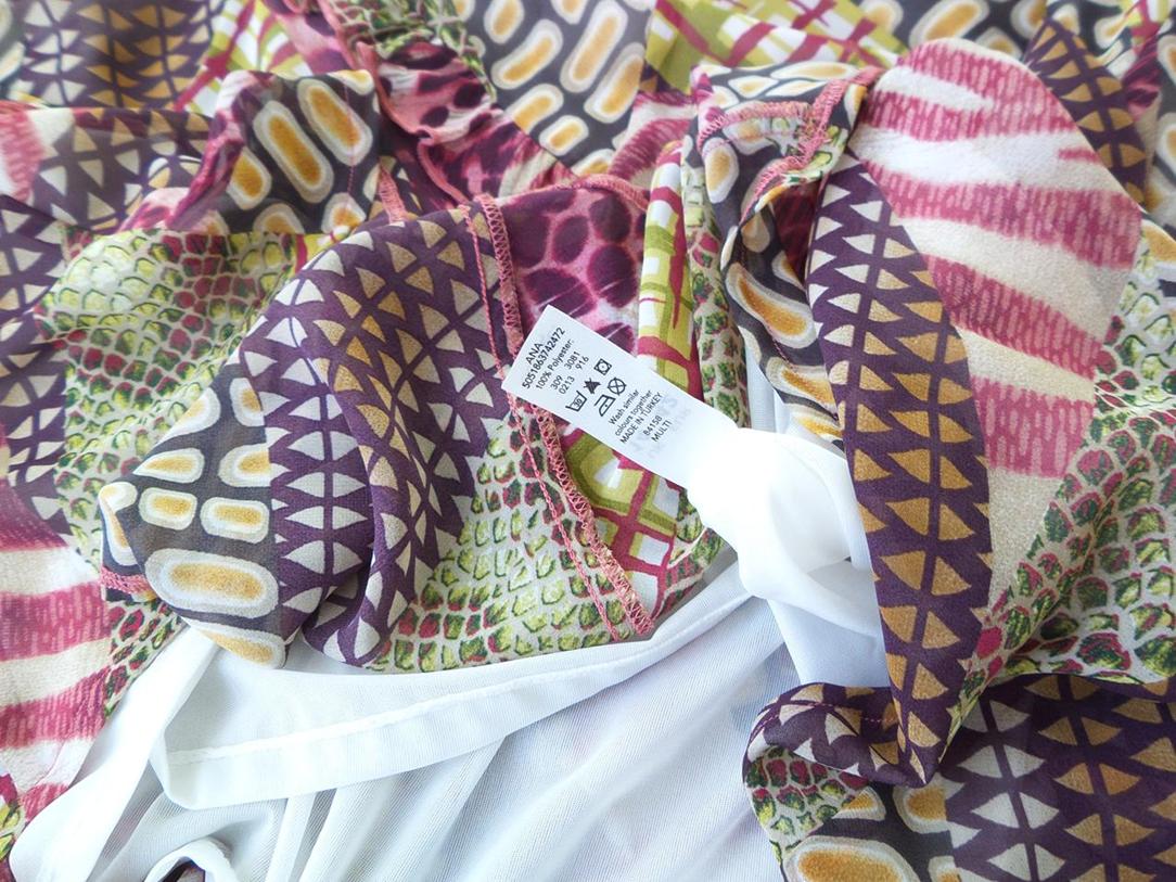 20180516_094937.jpg Moda at George Rozmiar 42 Kolor Różowy A-Line Spódnica Midi