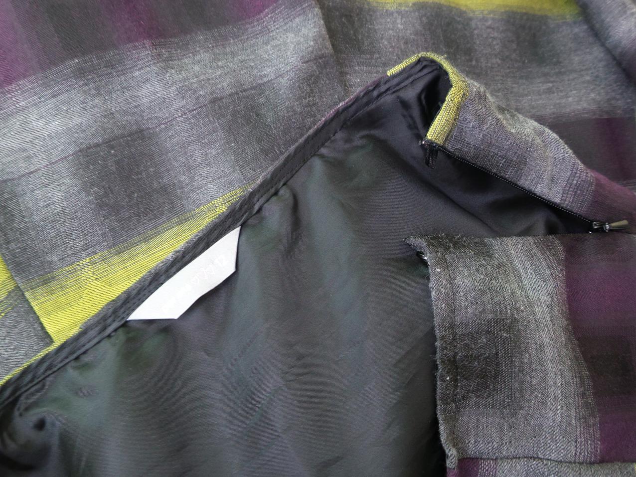 20180528_093248.jpg Rozmiar 12 (40) Kolor Szary A-Line Spódnica Midi