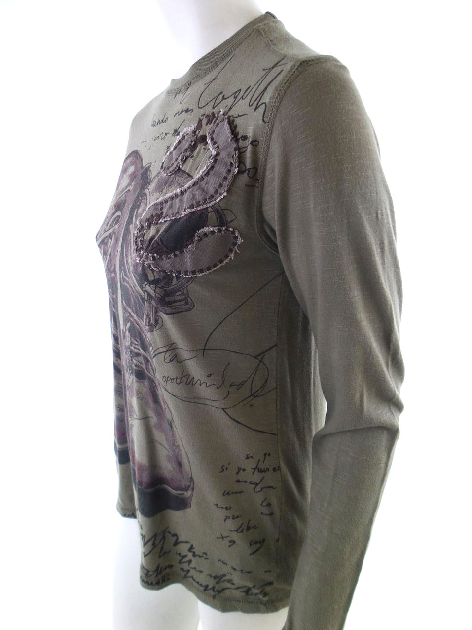 DESIGUAL Rozmiar 11-12 lat Kolor Beżowy Crew Neck Tunika Bluzka Długi rękaw Materiał Bawełna 100% DESIGUAL Rozmiar 11-12 lat Kolor Beżowy Crew Neck Tunika Bluzka Długi rękaw Materiał Bawełna 100%