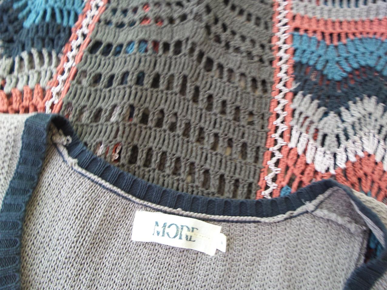 Kaffe Rozmiar M Kolor Brązowy W serek Sukienka Sweterkowa Bezrękawnik Midi Kaffe Rozmiar M Kolor Brązowy W serek Sukienka Sweterkowa Bezrękawnik Midi