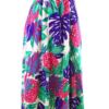 Look Rozmiar 3 Kolor Zielony A-Line Spódnica Midi Materiał Bawełna 100%