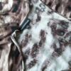 Warehouse Rozmiar 38 Kolor Brązowy W łódkę Sukienka Bodycon Rękaw 3/4 Do Kolan Materiał Wiskoza 100%