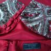 Guess Rozmiar S Kolor Czerwony Crew Neck Sukienka Mini Długi rękaw Krótka