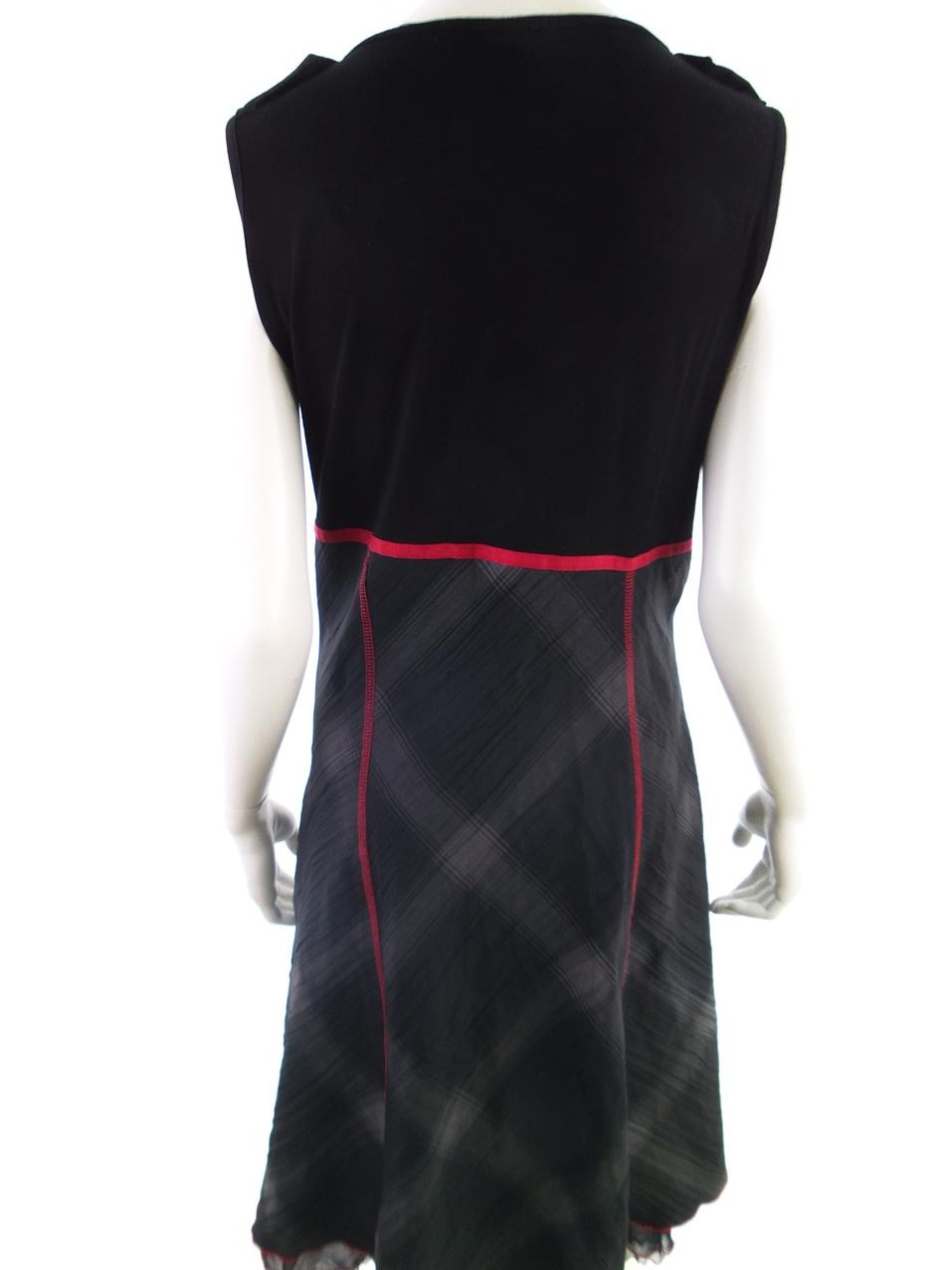 Wearhouse Rozmiar M Kolor Szary W serek Sukienka Prostokątna Bezrękawnik Midi Materiał Wiskoza Wearhouse Rozmiar M Kolor Szary W serek Sukienka Prostokątna Bezrękawnik Midi Materiał Wiskoza