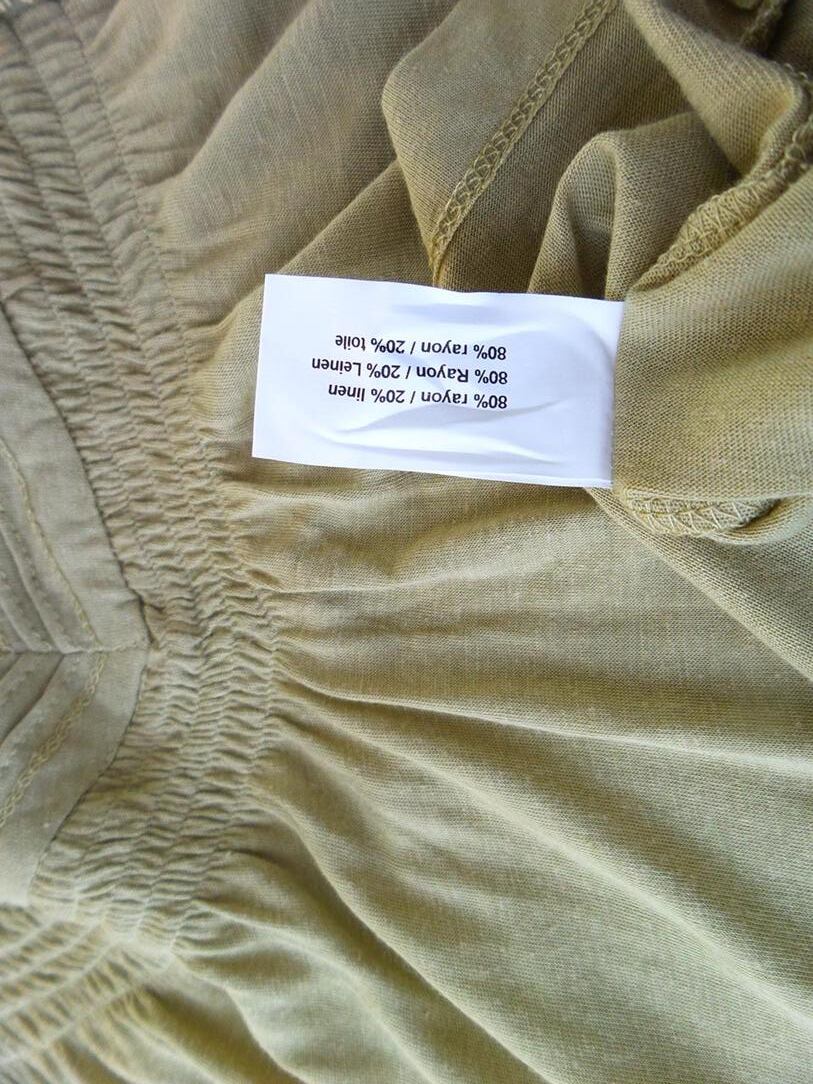 Sandwich Rozmiar M Kolor Żółty W serek Tunika Bluzka Bezrękawnik Materiał Rayon Sandwich Rozmiar M Kolor Żółty W serek Tunika Bluzka Bezrękawnik Materiał Rayon