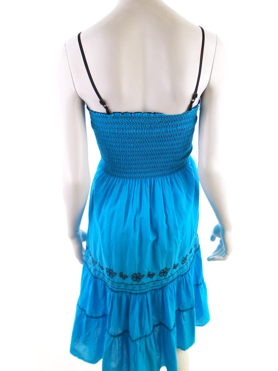 New york laundry Rozmiar S/M Kolor Niebieski Kwadratowy dekolt Sukienka Slip Bezrękawnik Midi New york laundry Rozmiar S/M Kolor Niebieski Kwadratowy dekolt Sukienka Slip Bezrękawnik Midi
