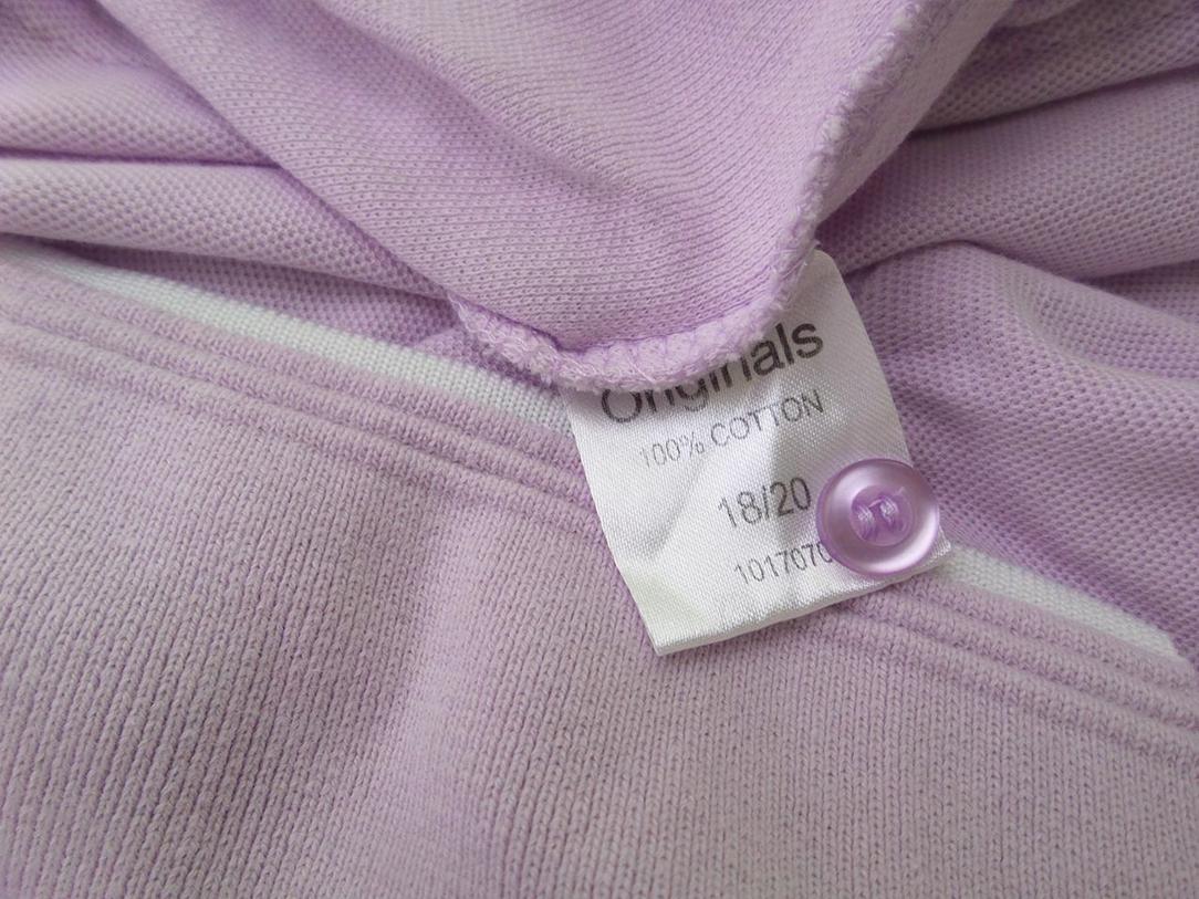 20180616_102746.jpg Originals Wardrobe Essentials Rozmiar 18/20 (46/48) Kolor Różowy Kołnierz Koszulka Polo Krótki rękaw Materiał Bawełna 100%