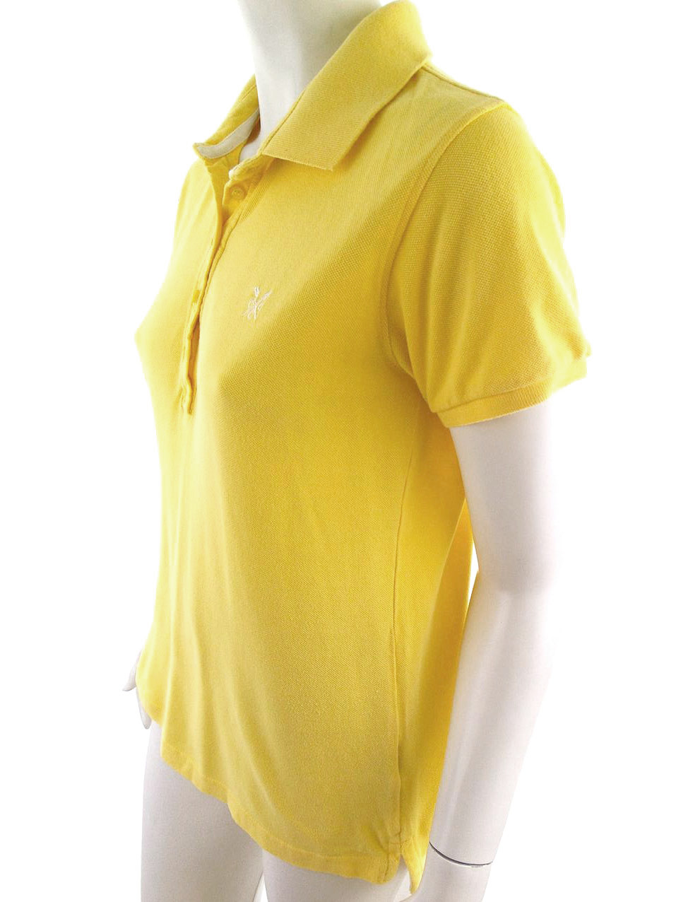 20180616_104459.jpg Crew Clothing Rozmiar 12 (40) Kolor Żółty Kołnierz Koszulka Polo Krótki rękaw Materiał Bawełna 100%