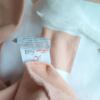 Free Still Rozmiar L Kolor Różowy Okrągły dekolt Sukienka Mini Rękaw 3/4 Krótka Materiał Bawełna