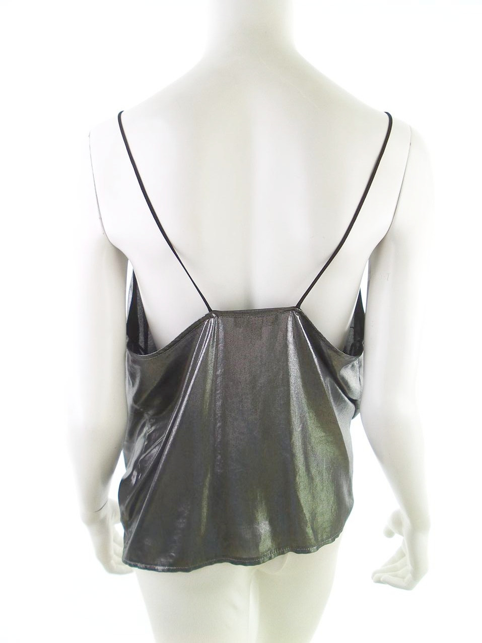 20180616_142731.jpg Topshop Rozmiar 38 Kolor Srebrny Dekolt Serce Bluzka Bezrękawnik