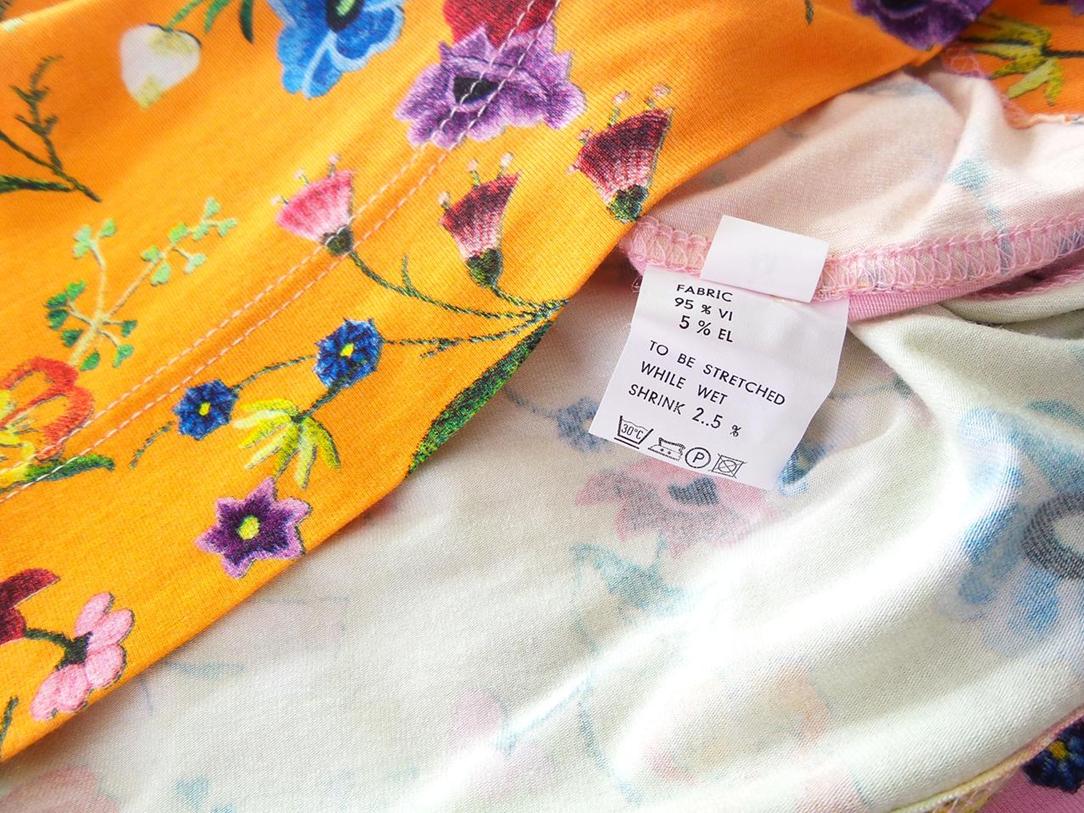 Vintage Rozmiar M Kolor Pomarańczowy W serek Bluzka Bezrękawnik Materiał Wiskoza