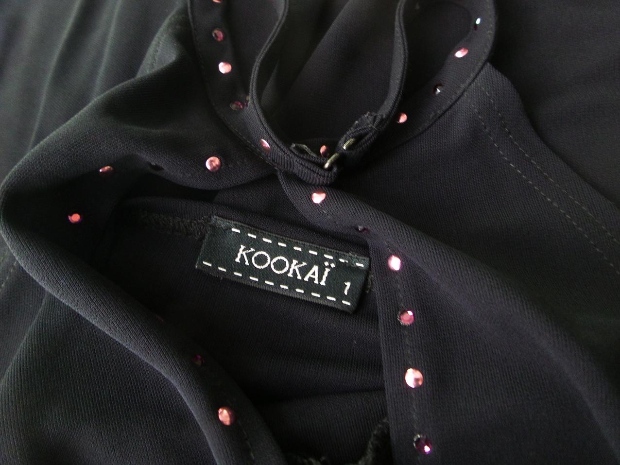 Kookai Rozmiar 1 Kolor Czarny Halter Suknia Balowa Sukienka Wieczorowa Bezrękawnik Midi Materiał Wiskoza Kookai Rozmiar 1 Kolor Czarny Halter Suknia Balowa Sukienka Wieczorowa Bezrękawnik Midi Materiał Wiskoza