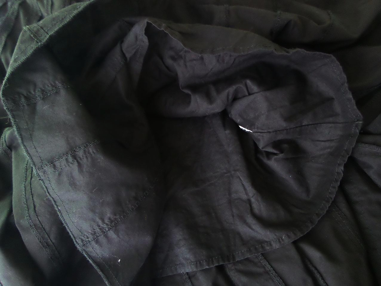 Vintage Rozmiar M Kolor Czarny Spódnica Rozkloszowana Midi