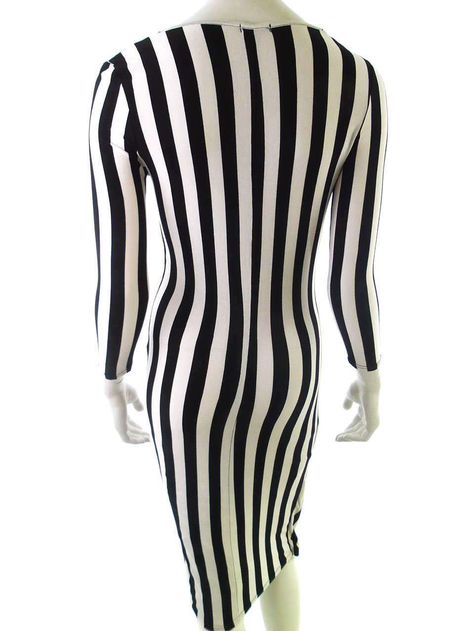 River island Rozmiar 10 Kolor Czarny Okrągły dekolt Sukienka Bodycon Rękaw 3/4 Do Kolan Materiał Wiskoza River island Rozmiar 10 Kolor Czarny Okrągły dekolt Sukienka Bodycon Rękaw 3/4 Do Kolan Materiał Wiskoza