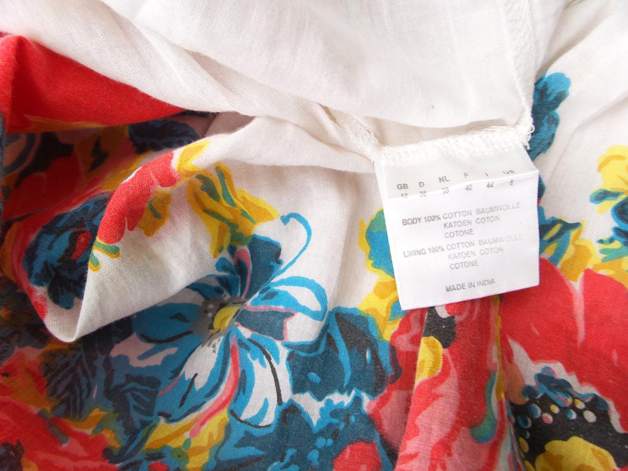 Joe Browns Rozmiar 38 Kolor Biały Odkryte Ramiona Sukienka Mini Bezrękawnik Krótka Materiał Bawełna 100% Joe Browns Rozmiar 38 Kolor Biały Odkryte Ramiona Sukienka Mini Bezrękawnik Krótka Materiał Bawełna 100%