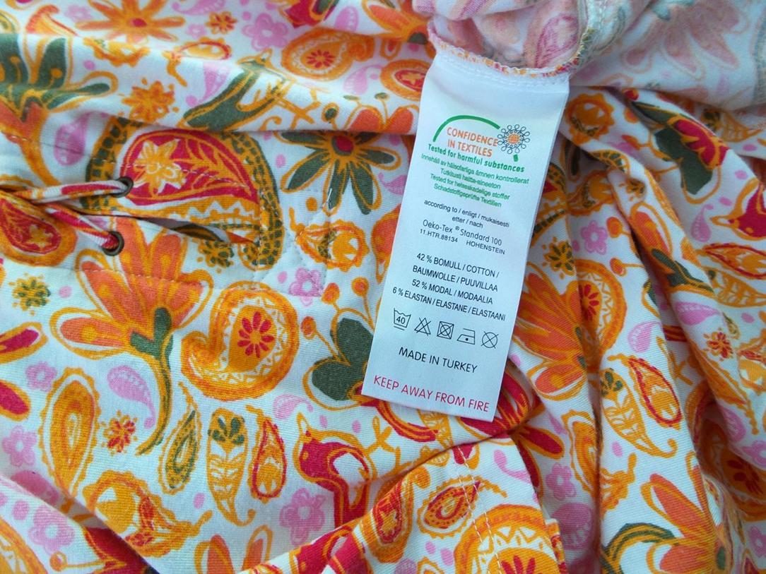 Rozmiar S Kolor Pomarańczowy Split Crew Neck Sukienka Mini Długi rękaw Krótka Materiał Modal Rozmiar S Kolor Pomarańczowy Split Crew Neck Sukienka Mini Długi rękaw Krótka Materiał Modal