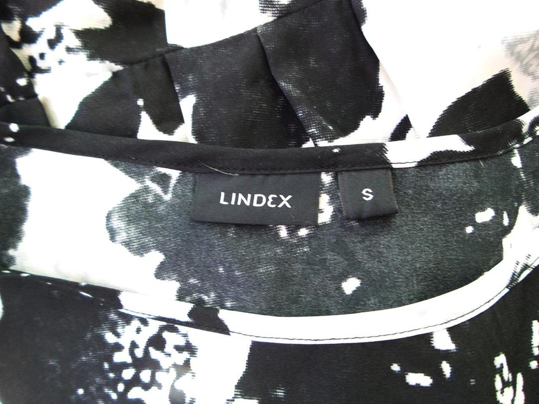 Lindex Rozmiar S Kolor Czarny Okrągły dekolt Sukienka Ołówkowa Rękaw 3/4 Do Kolan Lindex Rozmiar S Kolor Czarny Okrągły dekolt Sukienka Ołówkowa Rękaw 3/4 Do Kolan