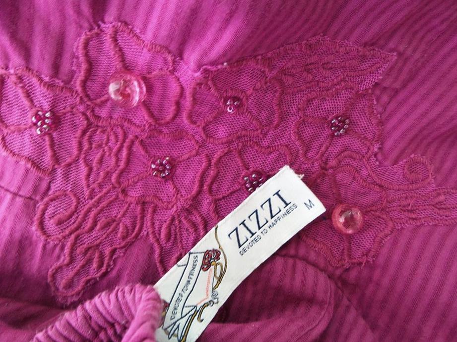 Zizzi Rozmiar M Kolor Różowy Odkryte Ramiona Sukienka Letnia Bezrękawnik Midi Materiał Bawełna 100%