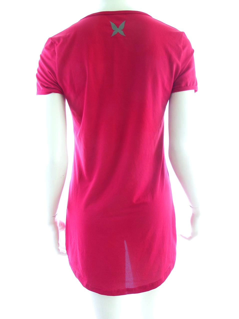 Kari Traa Rozmiar M Kolor Różowy Okrągły dekolt T-Shirt Krótki rękaw Kari Traa Rozmiar M Kolor Różowy Okrągły dekolt T-Shirt Krótki rękaw