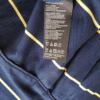 Tommy hilfiger Rozmiar 8 (36) Kolor Granatowy Okrągły dekolt Sukienka A-Line Bezrękawnik Do Kolan Materiał Bawełna 100%