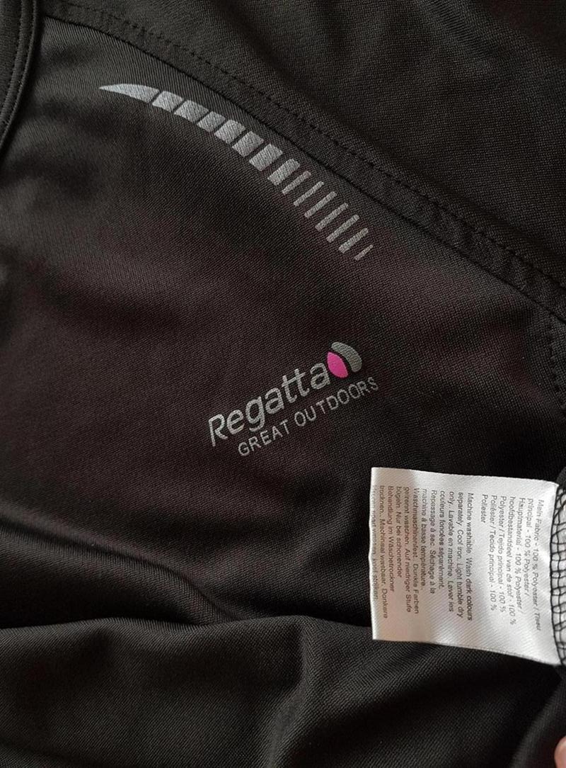20180730_152941.jpg Regatta Rozmiar 40 Kolor Czarny Crew Neck T-Shirt Krótki rękaw