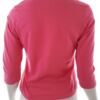 Elisa cavaletti Rozmiar L Kolor Różowy Crew Neck Bluzka Rękaw 3/4 Materiał Bawełna