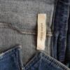Vero moda Rozmiar 38 Kolor Granatowy Kołnierz Żakiet z zapięciem Długi rękaw Materiał Bawełna