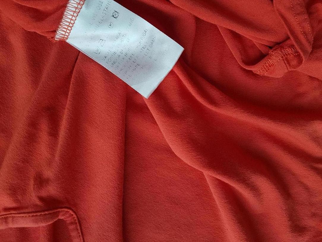 The Masai Rozmiar L Kolor Pomarańczowy W serek Tunika Bluzka Bezrękawnik Materiał Wiskoza The Masai Rozmiar L Kolor Pomarańczowy W serek Tunika Bluzka Bezrękawnik Materiał Wiskoza