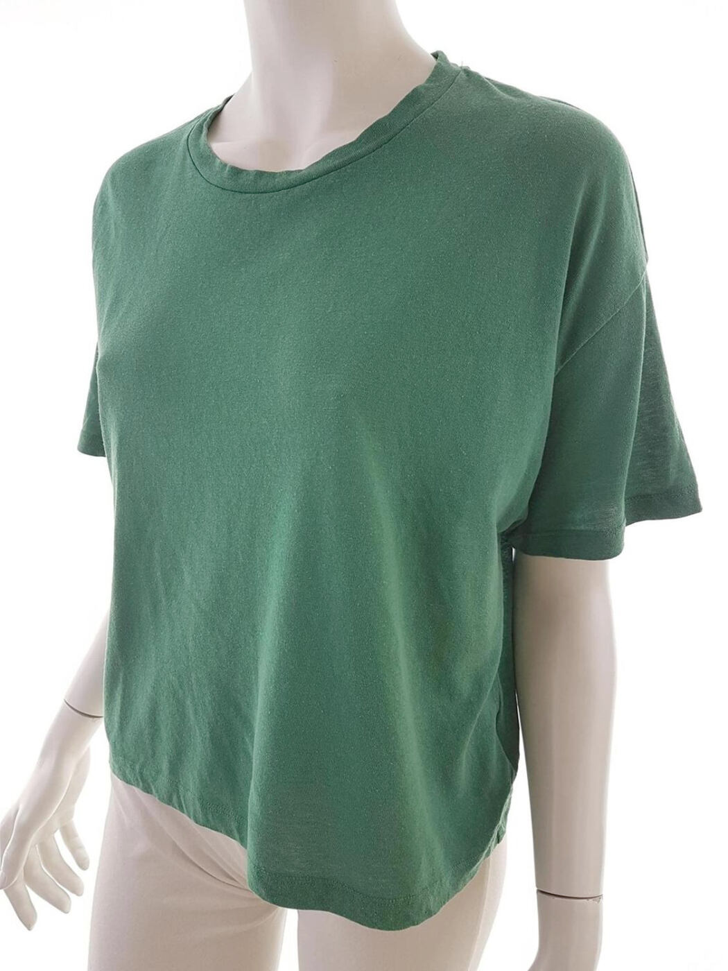 20180802_133827.jpg Gap Rozmiar L Kolor Zielony Crew Neck T-Shirt Krótki rękaw Materiał Bawełna