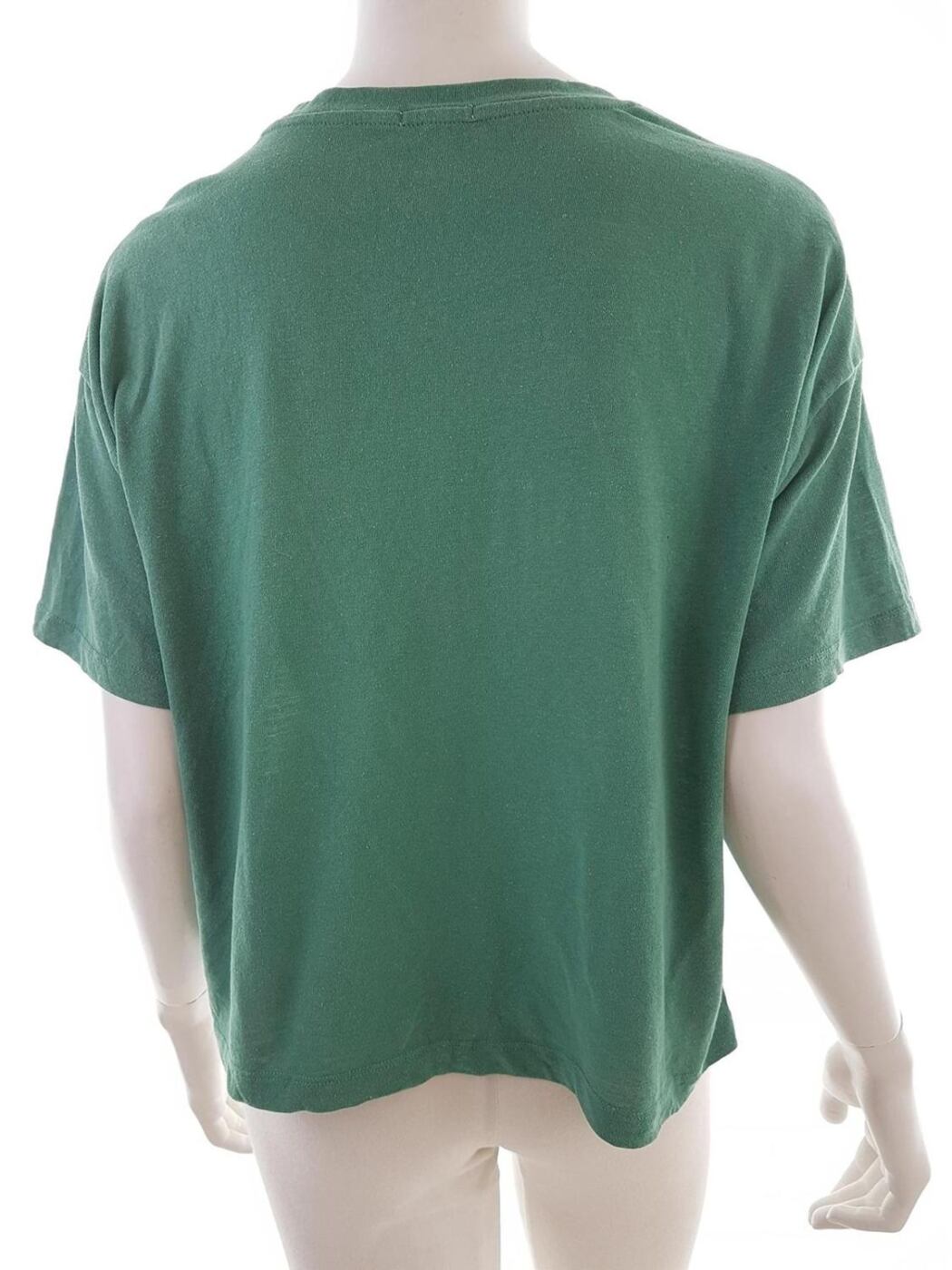 20180802_133838.jpg Gap Rozmiar L Kolor Zielony Crew Neck T-Shirt Krótki rękaw Materiał Bawełna