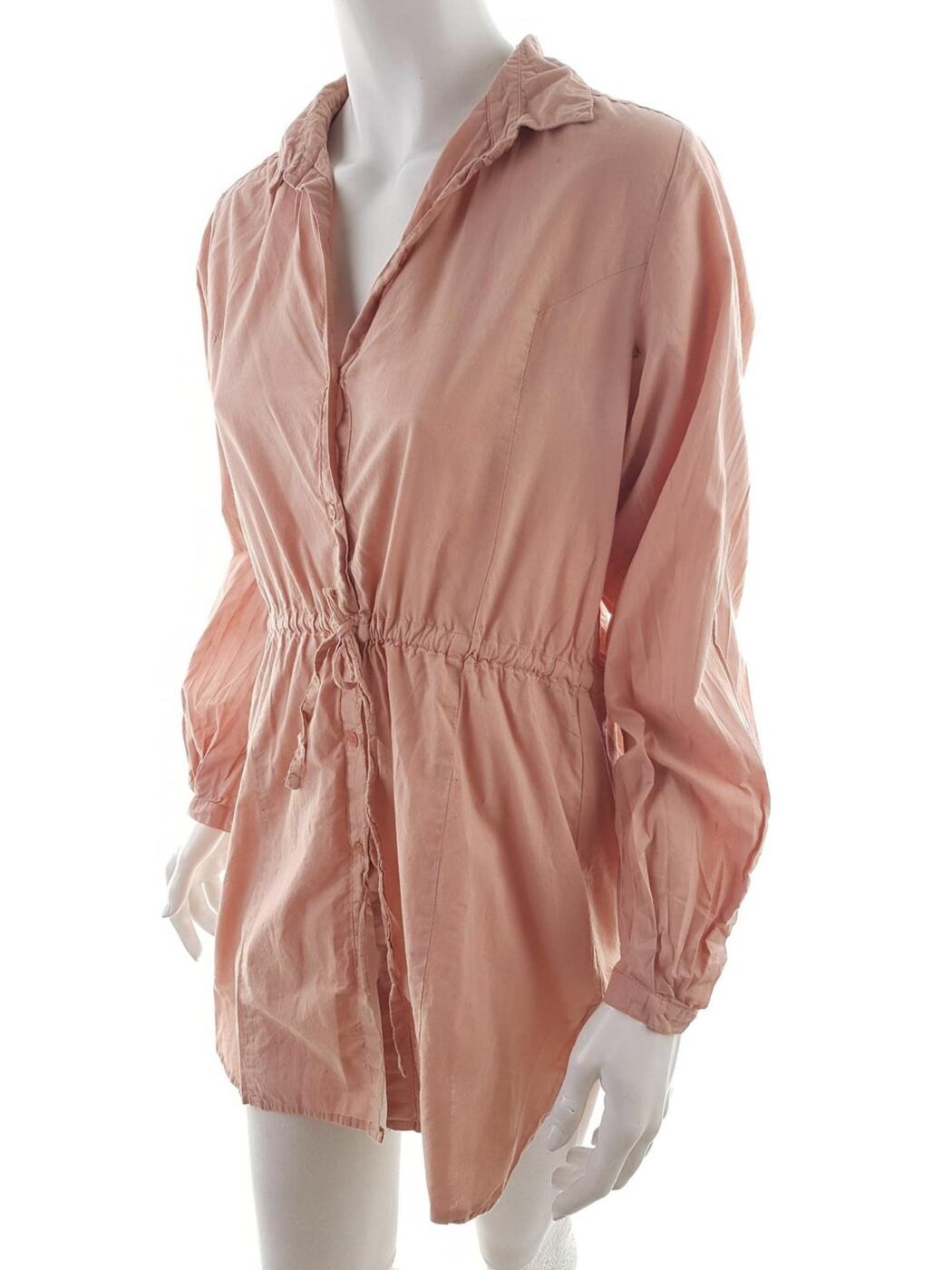 Selected femme Rozmiar 36 Kolor Różowy Kołnierz Sukienka Koszulowa Długi rękaw Krótka Materiał Bawełna 100% Selected femme Rozmiar 36 Kolor Różowy Kołnierz Sukienka Koszulowa Długi rękaw Krótka Materiał Bawełna 100%