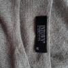 Intown Rozmiar M Kolor Szary Okrągły dekolt Bluzka Crop Top Długi rękaw Materiał Akryl