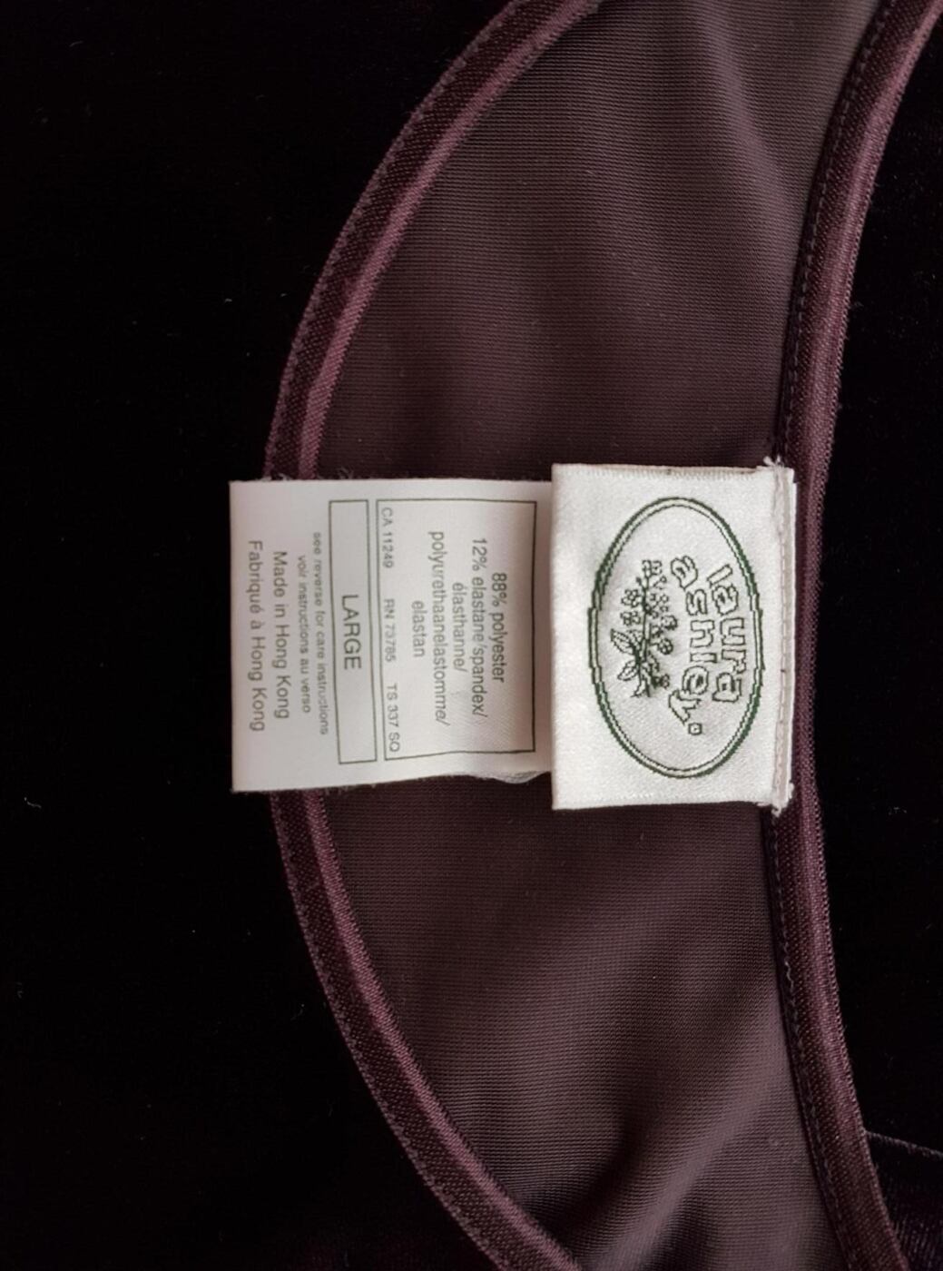20180808_131400.jpg Laura ashley Rozmiar L Kolor Fioletowy Crew Neck Bluzka Długi rękaw