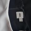 ASOS Rozmiar 44 Kolor Kremowy Okrągły dekolt Sukienka Prostokątna Długi rękaw Midi