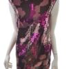 Oasis Rozmiar 10/36 Kolor Różowy W łódkę Sukienka Bodycon Bezrękawnik Krótka Materiał Bawełna 100%