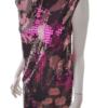 Oasis Rozmiar 10/36 Kolor Różowy W łódkę Sukienka Bodycon Bezrękawnik Krótka Materiał Bawełna 100%