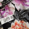 Dorothy perkins Rozmiar 40 Kolor Czarny W serek Bluzka Kopertowa Krótki rękaw