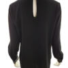 Zara Rozmiar M Kolor Czarny Crew Neck Bluzka Długi rękaw